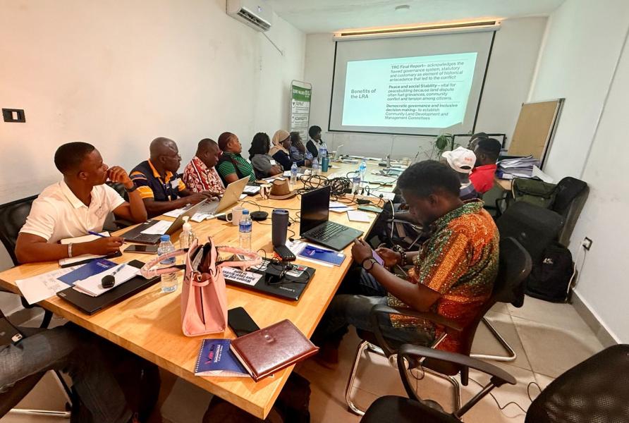 Participant at the validation session