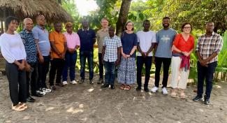 Group photo-Partners Debriefing Meeting