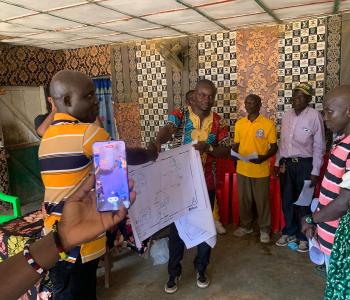 Community members from Tartweh-Dropoh Community in Sinoe